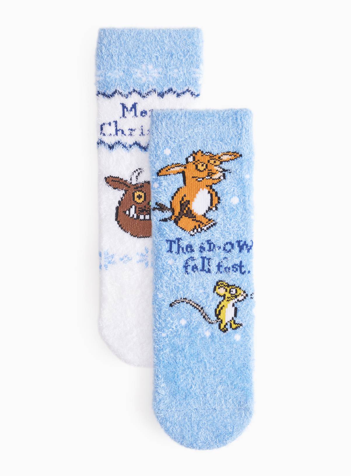 The Gruffalo Christmas Cosy Socks 2-Pack 3-5.5 Infant - Image 1